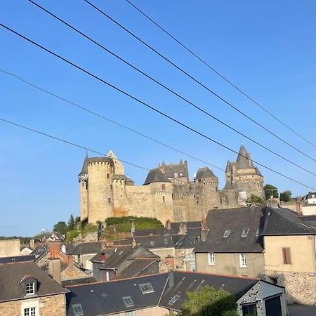 Appartement Calme Et Cosy Proche Centre Vue Chateau Vitré Exteriér fotografie
